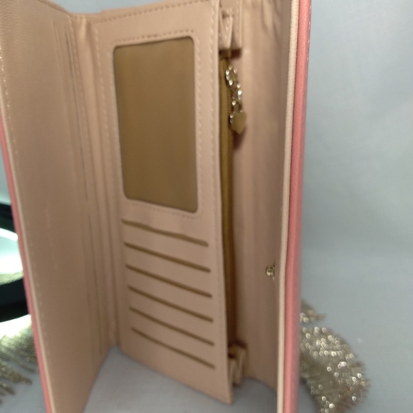 Yodas Leather wallet in light pink - Picture 7 of 9